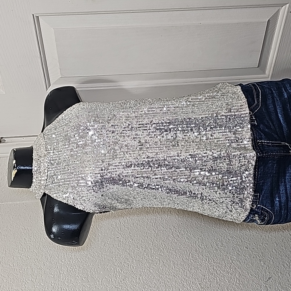 Love on  Hanger Sequin Blouse